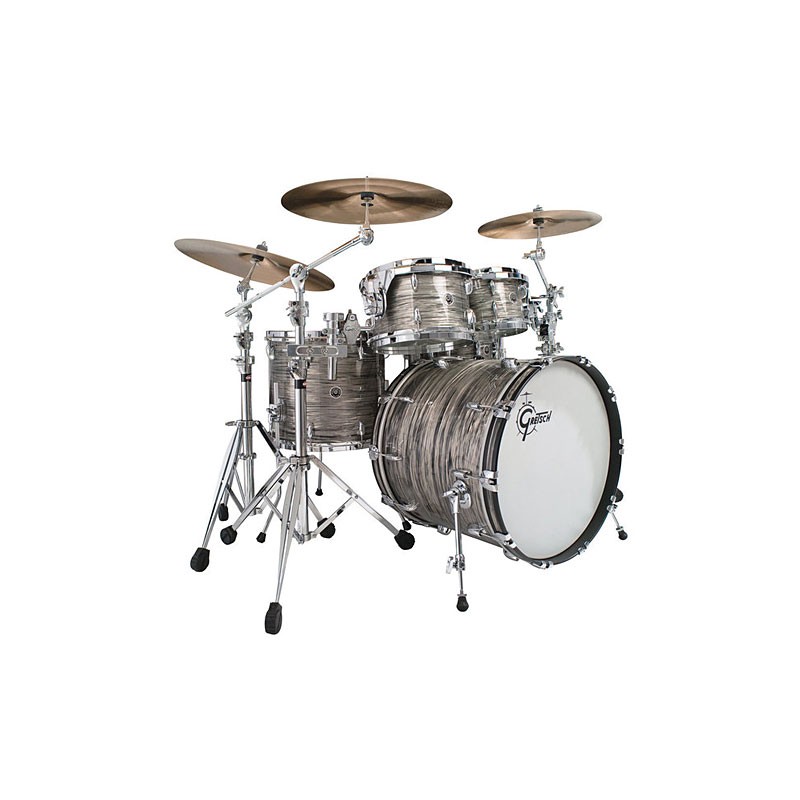 BUBANJ GRETSCH SHELL SET USA BROOKLYN(20x14,12x8,14x14) GREY OYSTER