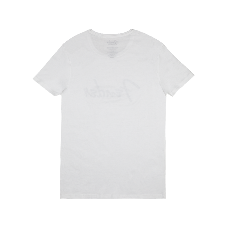 FENDER SPAGHETTI LOGO WHITE L MAJICA
