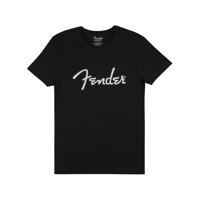 FENDER SPAGHETTI LOGO BLK L MAJICA