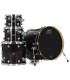 DW PERFORMANCE LACQUER EBONY STAIN (22,10,12,16) SHELL SET BUBANJ