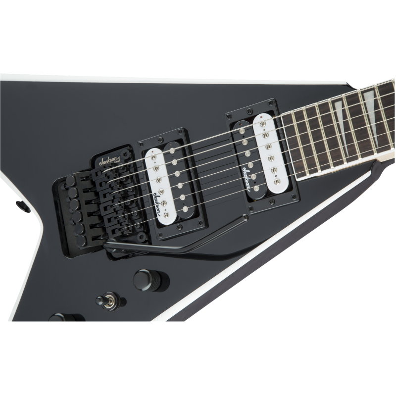 JACKSON JS32 King V AH FB BLK WHT BVL GITARA ELEKTRIČNA