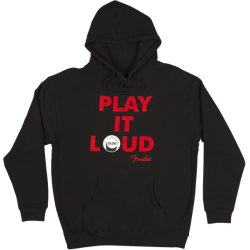 FENDER PLAY IT LOUD HOODIE BLK L MAJICA