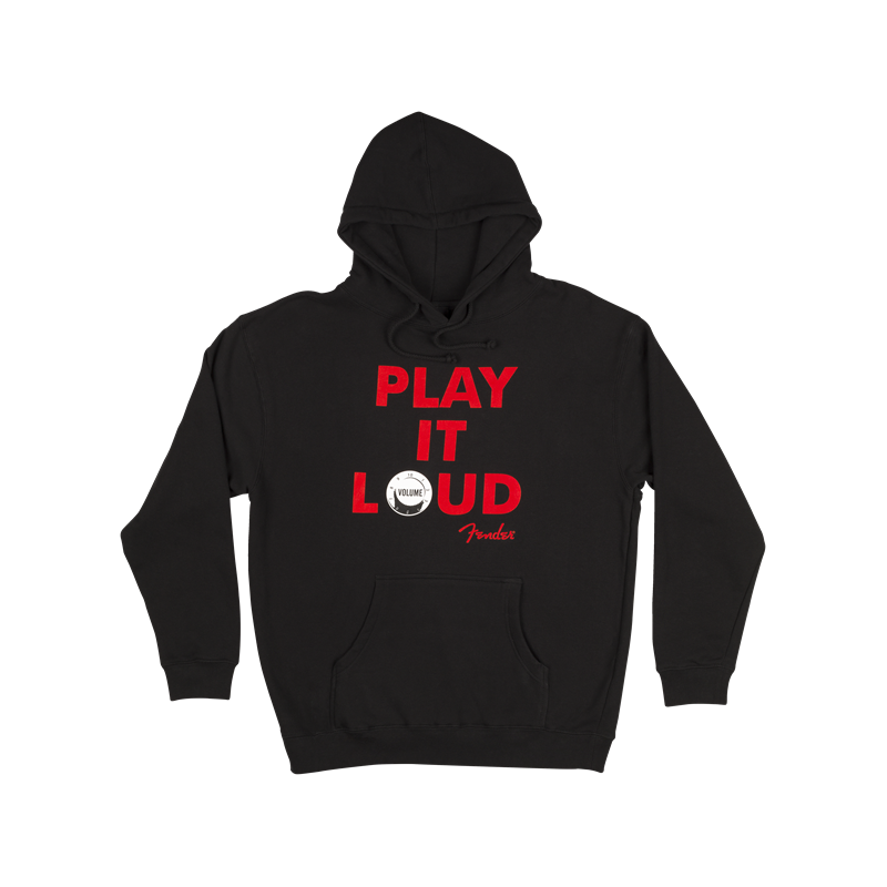 FENDER PLAY IT LOUD HOODIE BLK L MAJICA