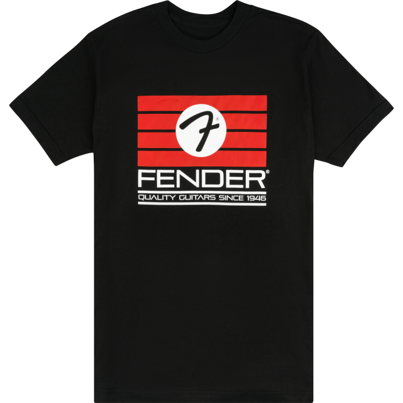 FENDER SCI-FI BLK L MAJICA