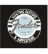 FENDER LOGO BLACK/DAPHNE M MAJICA