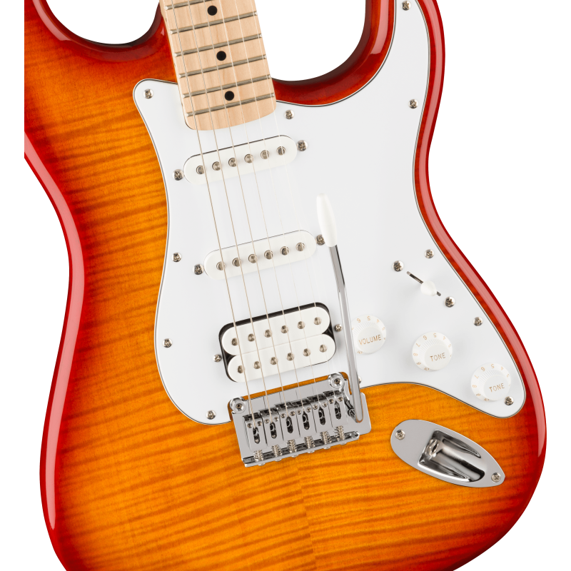 SQUIER AFFINITY STRATOCASTER FMT HSS MN WPG SSB GITARA ELEKTRIČNA