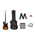 SQUIER AFFINITY PACK PJ-BASS LRL 3TS + RUMBLE 15 + NAVLAKA + PRIBOR BAS GITARA