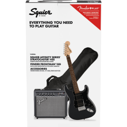 SQUIER AFFINITY PACK STRAT HSS LRL CFM + FRONTMAN 15W + PRIBOR GITARA ELEKTRIČNA