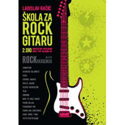 ŠKOLA ZA ROCK GITARU 2 KNJIGA + CD