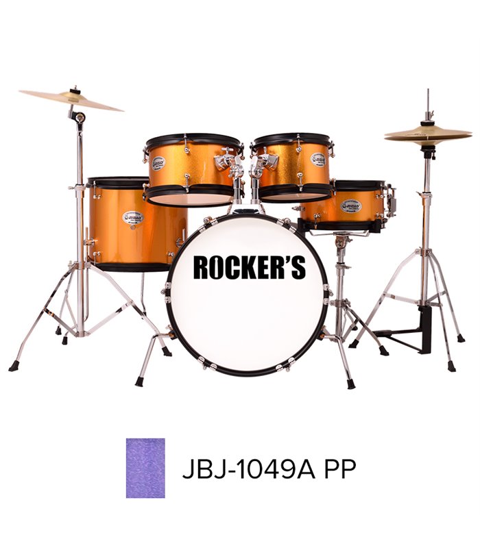 ROCKERS JBJ-1049A PP JUNIOR 5/16 + činele + stolica BUBANJ