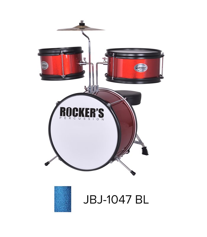 ROCKERS JBJ-1047 BL JUNIOR 3/14 + činele + stolica BUBANJ