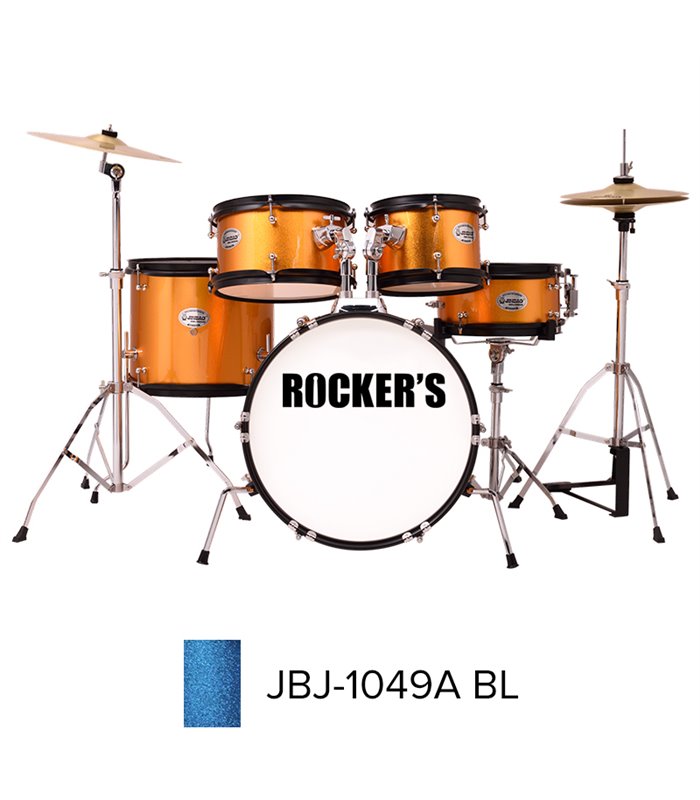 ROCKERS JBJ-1049A BL JUNIOR 5/16 + činele + stolica BUBANJ