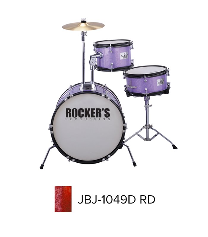 ROCKERS JBJ-1049D RD JUNIOR 3/16 + činele + stolica BUBANJ