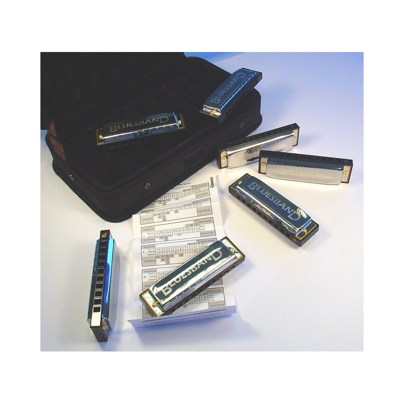 HARMONIKA USNA HOHNER BLUES HARMONIKA SET
