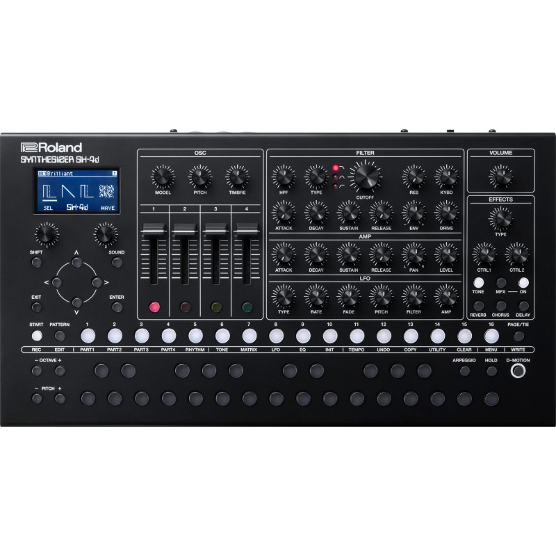 ROLAND SH-4D Tabletop SYNTHESIZER
