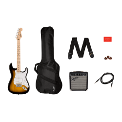 SQUIER SONIC STRAT 2TS PACK + FRONTMAN 10W + PRIBOR GITARA ELEKTRIČNA