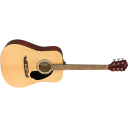 FENDER FA-125 DREADNOUGHT NAT WN PACK GITARA AKUSTIČNA