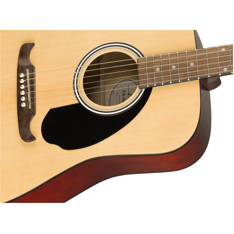 FENDER FA-125 DREADNOUGHT NAT WN PACK GITARA AKUSTIČNA