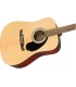 FENDER FA-125 DREADNOUGHT NAT WN PACK GITARA AKUSTIČNA
