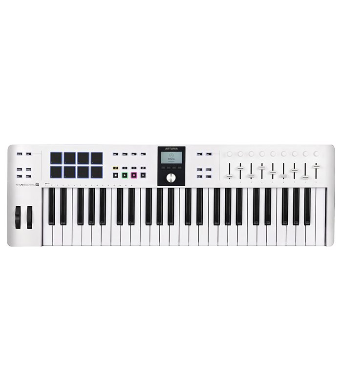 ARTURIA KEYLAB ESSENTIAL 49 MK3 WHITE MIDI KONTROLER