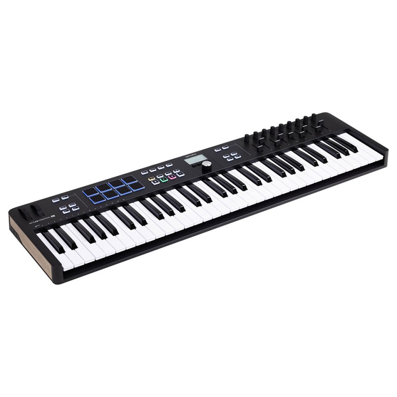 ARTURIA KEYLAB ESSENTIAL 61 MK3 BLACK MIDI KONTROLER
