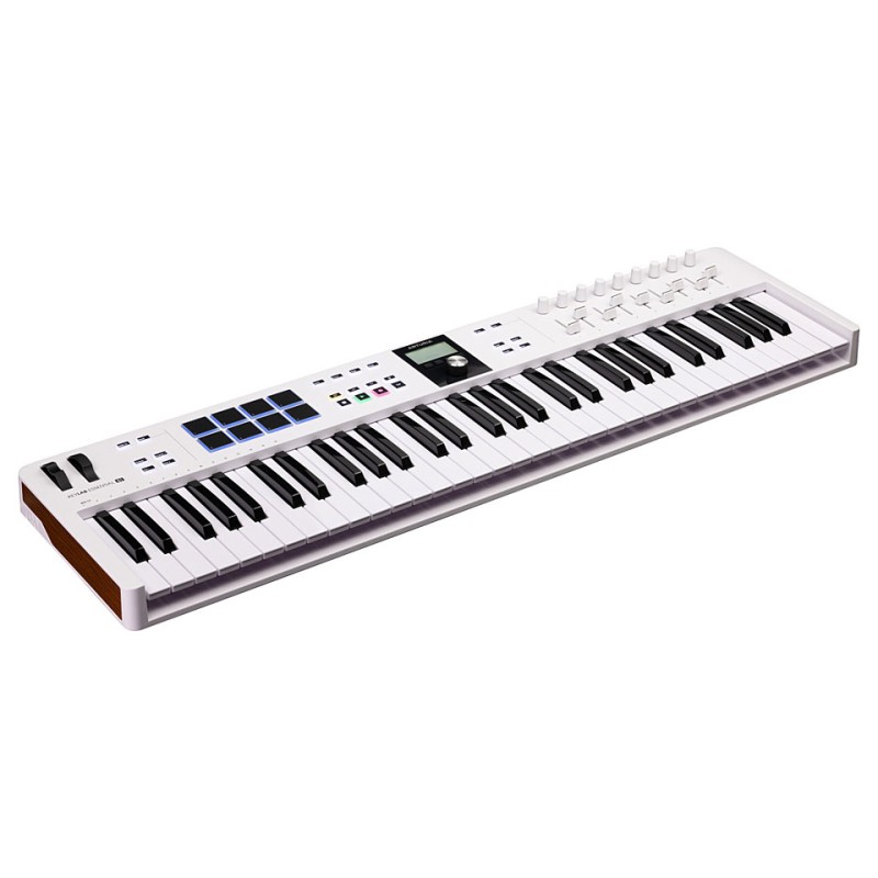 ARTURIA KEYLAB ESSENTIAL 61 MK3 WHITE MIDI KONTROLER