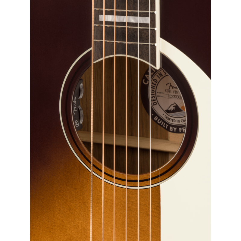 FENDER KING VINTAGE MOJAVE S KOFEROM GITARA ELEKTRO-AKUSTIČNA