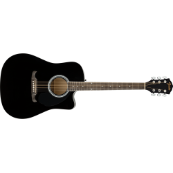 FENDER FA-125CE DREADNOUGHT BK WN GITARA ELEKTRO-AKUSTIČNA