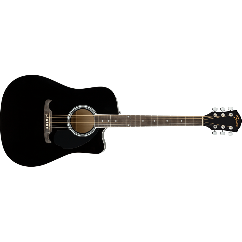 FENDER FA-125CE DREADNOUGHT BK WN GITARA ELEKTRO-AKUSTIČNA