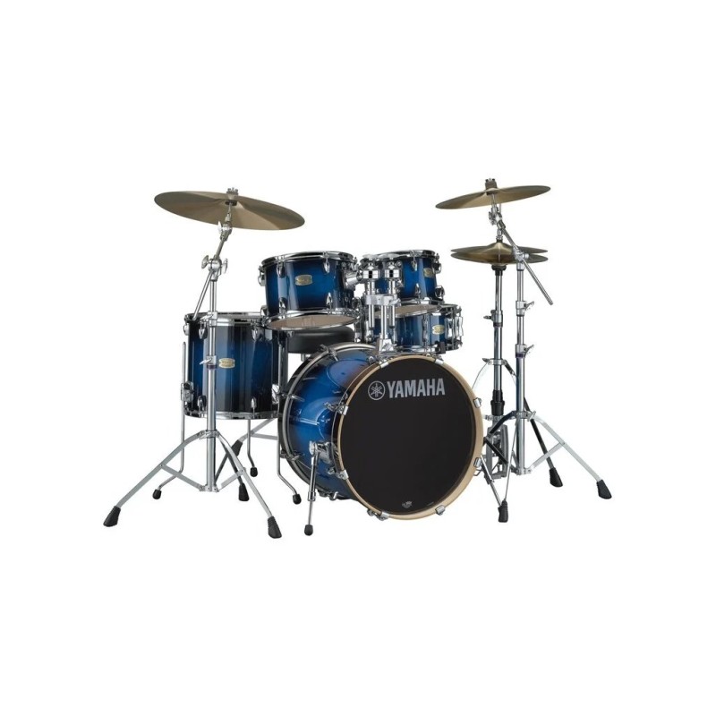 YAMAHA STAGE CUSTOM BIRCH SBP2F5 DEEP BLUE SUNBURST SHELL + HARDWARE BUBANJ