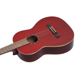 ORTEGA R121WR WINE RED + torba GITARA KLASIČNA
