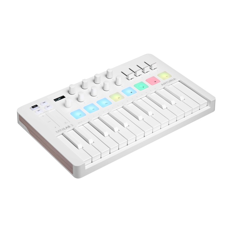 ARTURIA MINILAB 3 ALPINE WHITE limited edition MIDI KONTROLER