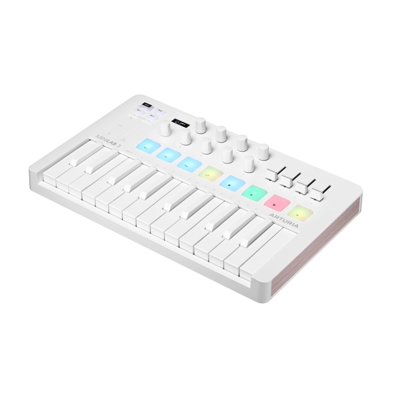 ARTURIA MINILAB 3 ALPINE WHITE limited edition MIDI KONTROLER