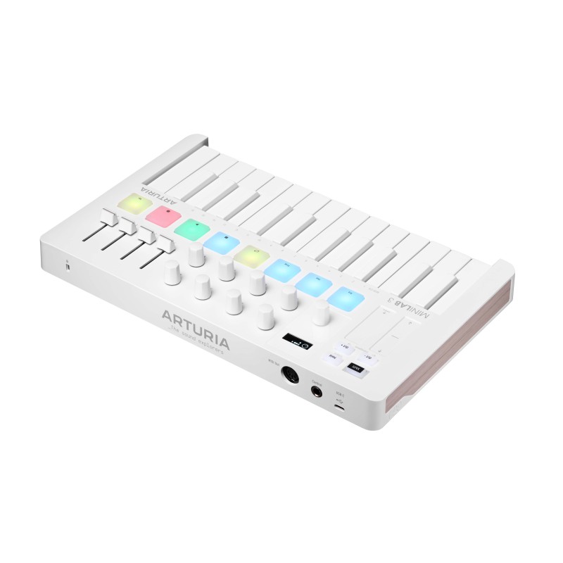 ARTURIA MINILAB 3 ALPINE WHITE limited edition MIDI KONTROLER