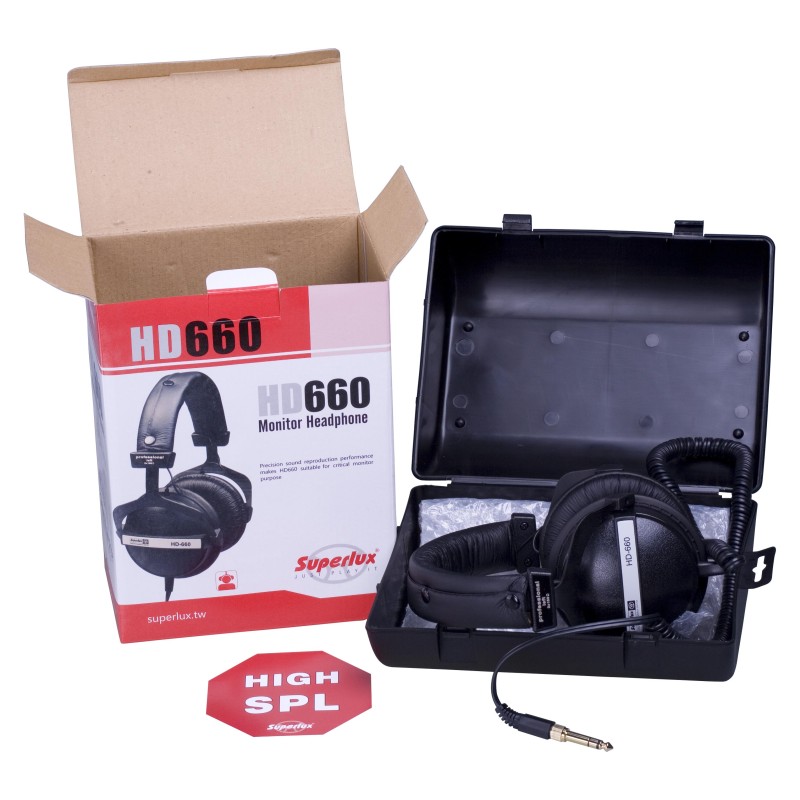 SUPERLUX HD 660 SLUŠALICE