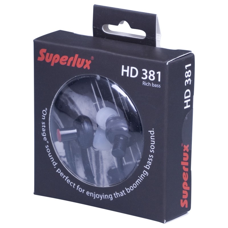 SUPERLUX HD381 SLUŠALICE