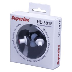 SUPERLUX HD381F flat SLUŠALICE