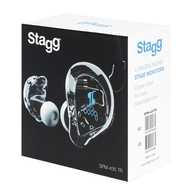 STAGG SPM-435 TR in-ear 4 drivera SLUŠALICE