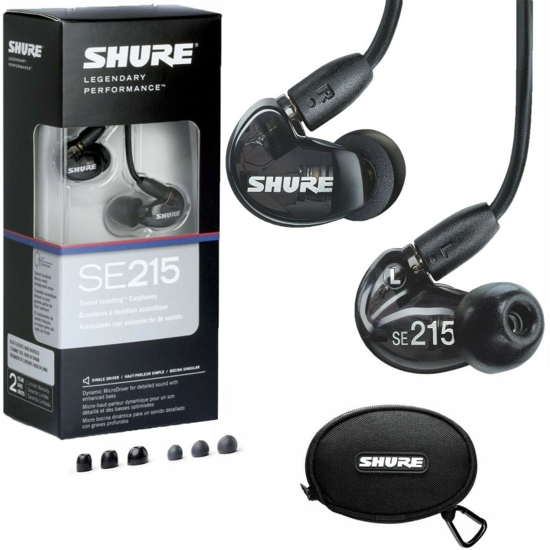 SHURE SE215-K-EFS SLUŠALICE