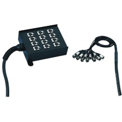 ADAM HALL MULTIKOR K12C10 STAGEBOX 10m KABEL