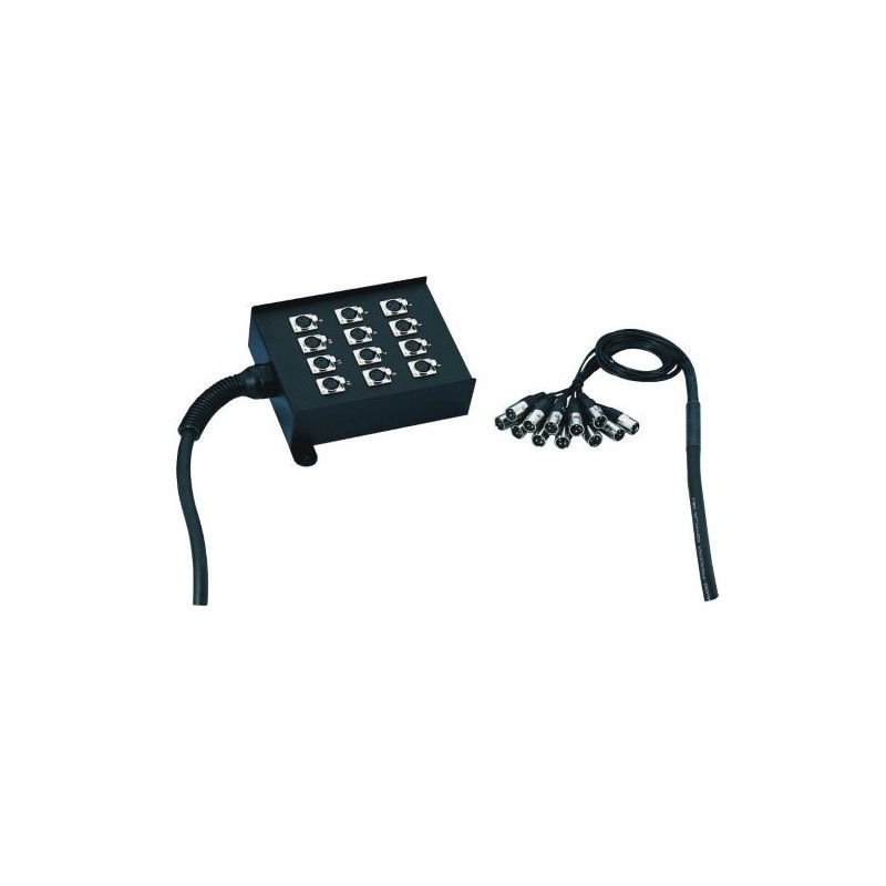 ADAM HALL MULTIKOR K12C10 STAGEBOX 10m KABEL