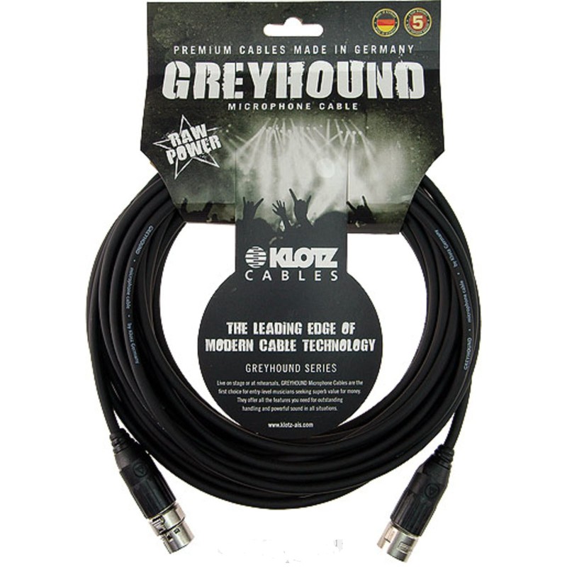 KLOTZ MIKROFONSKI GREYHOUND GRSXX100 10m KABEL