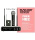NOVOX FREE HB2 ručni/naglavni dupli MIKROFON