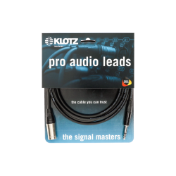 KLOTZ PATCH M1MS1K0100 1m XLR M - 6,3 stereo jack KABEL