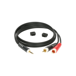 KLOTZ PATCH AY7-0300 mini jack - 2 x činč 3m KABEL