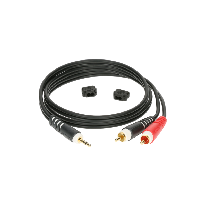 KLOTZ PATCH AY7-0300 mini jack - 2 x činč 3m KABEL