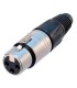 NEUTRIK XLR NC3 FX KONEKTOR