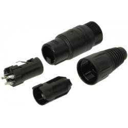 NEUTRIK XLR NC3FX-BK ženski crni KONEKTOR