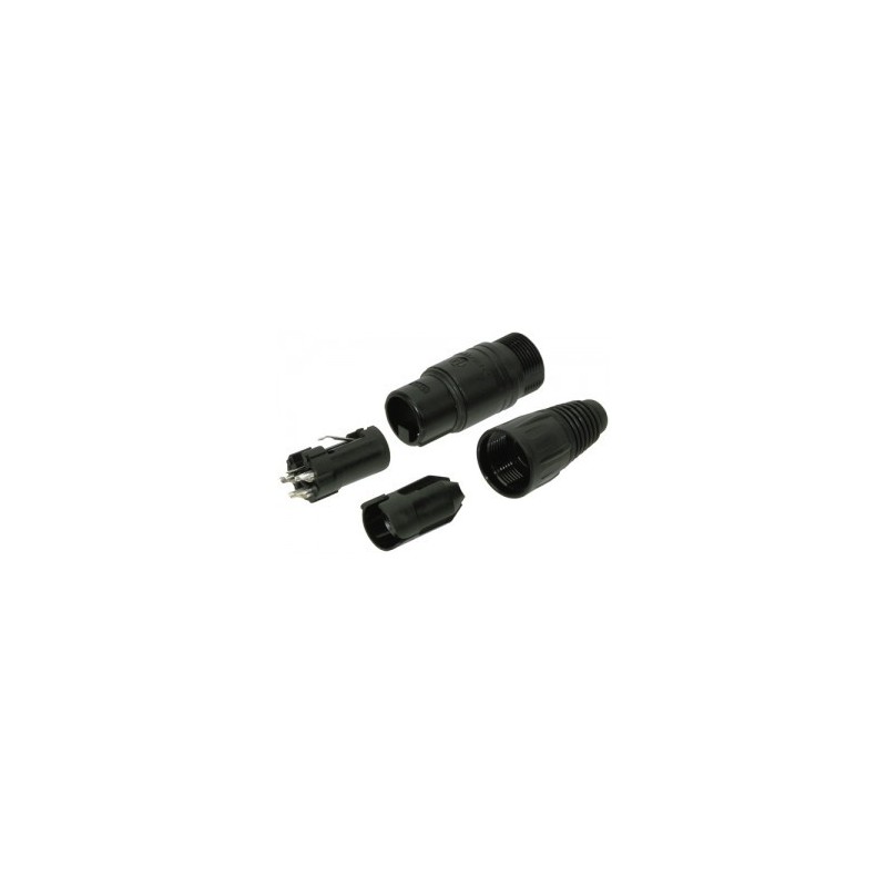 NEUTRIK XLR NC3FX-BK ženski crni KONEKTOR