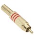 ADAM HALL 7623RED RCA-m KONEKTOR